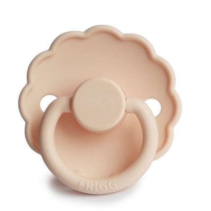 Frigg Speen Maat 1 Daisy Pink Cream Silicone - Frigg - Babywinkel - 5715239009834