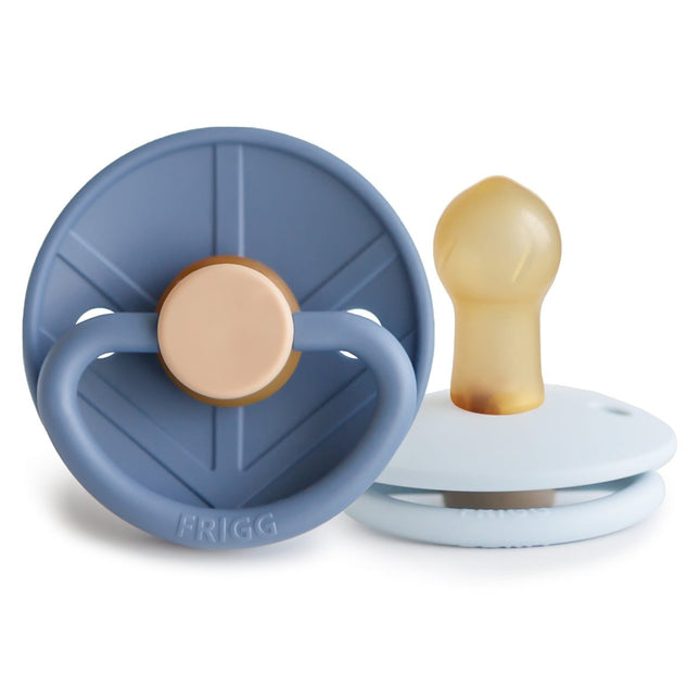 Frigg Speen Maat 1 Little Viking Ocean View/Powder Blue Latex 2St koop je bij Babywinkel