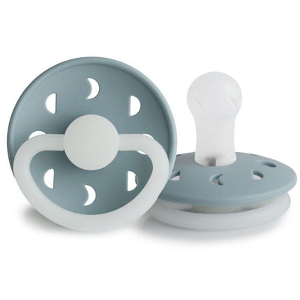 Frigg Speen Maat 1 Moon Night Stone Blue Silicone - Frigg - Babywinkel - 5715239013992