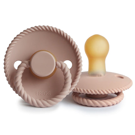 Frigg Speen Maat 1 Rope Blush Latex - Frigg - Babywinkel - 5715239610191