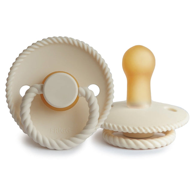 Frigg Speen Maat 1 Rope Cream Latex - Frigg - Babywinkel - 5715239613598