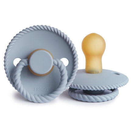 Frigg Speen Maat 1 Rope Powder Blue Latex - Frigg - Babywinkel - 5715239612287