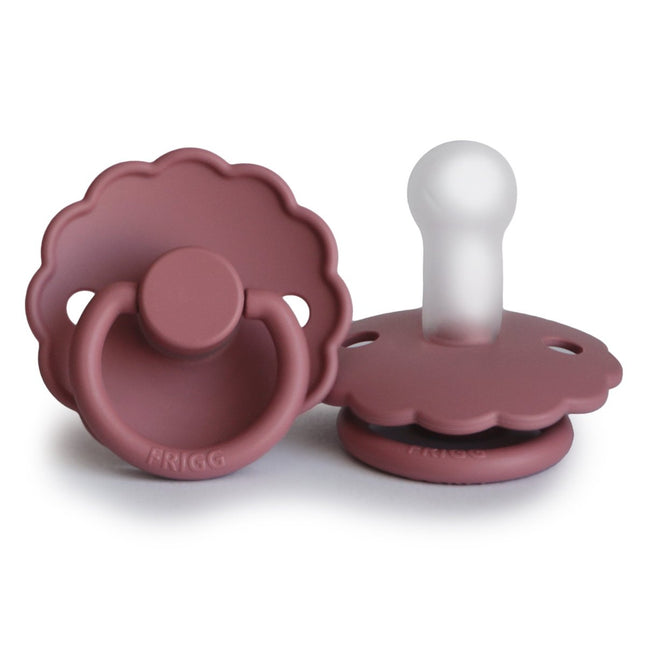 Frigg Speen Maat 2 Daisy Dusty Rose Silicone - Frigg - Babywinkel - 5715239010090