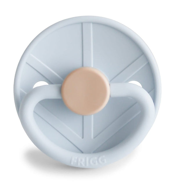 Frigg Speen Maat 2 Little Viking Knud Powder Blue Silicone - Frigg - Babywinkel - 5715239025551
