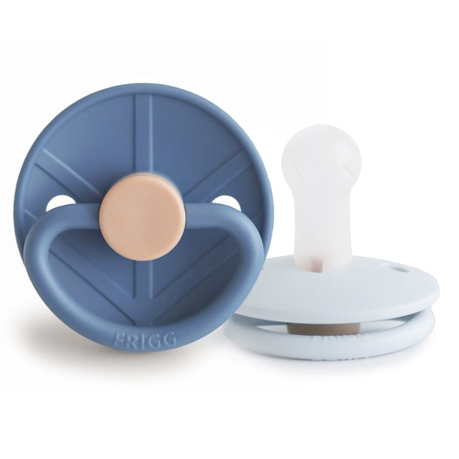 Frigg Speen Maat 2 Little Viking Ocean View/Powder Blue Silicone 2St koop je bij Babywinkel