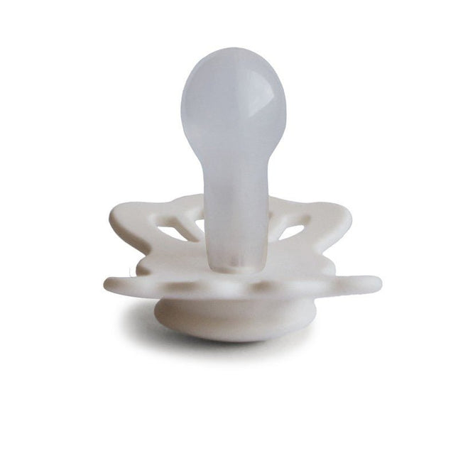 Frigg Speen Maat 2 Lucky Symmetrical Cream Silicone - Frigg - Babywinkel - 5715239018119