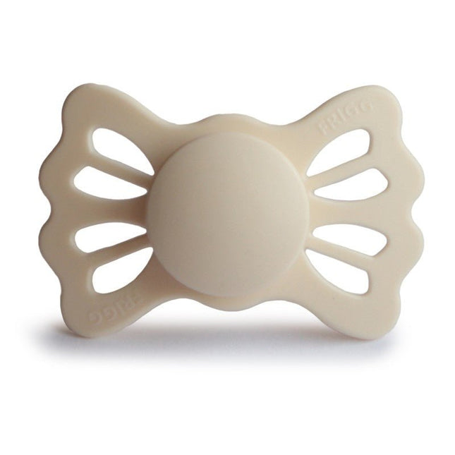 Frigg Speen Maat 2 Lucky Symmetrical Cream Silicone - Frigg - Babywinkel - 5715239018119