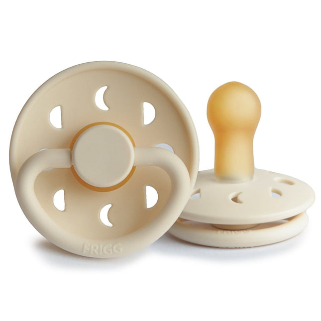 Frigg Speen Maat 2 Moon Cream Latex - Frigg - Babywinkel - 5715239523590