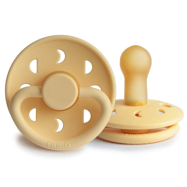 Frigg Speen Maat 2 Moon Pale Daffodil Latex - Frigg - Babywinkel - 5715239524665