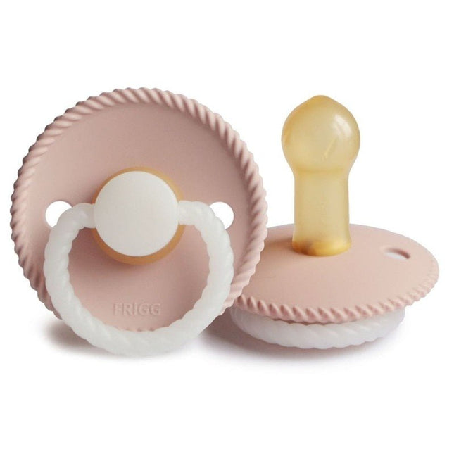 Frigg Speen Maat 2 Rope Night Blush Latex - Frigg - Babywinkel - 5715239019369