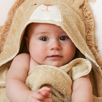 Little Dutch Spannbetttuch für Babywiege „Safari Leo“