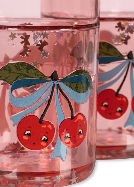 Glitter Bekers Cherry Bow 2st koop je bij Babywinkel