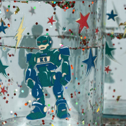 Glitter Bekers Hero Robot 2st koop je bij Babywinkel