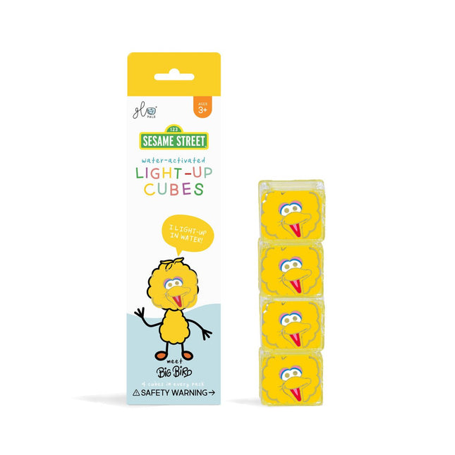 Glopals Badspeelgoed Light Cubes Bigbird 4St koop je bij Babywinkel