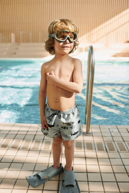 Gustav Printed Flippers Sea Peppermint koop je bij Babywinkel