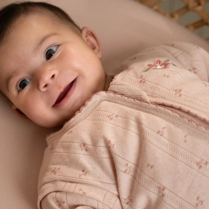 Hoeslaken 1 persoons - Pure Blossom 90x200 koop je bij Babywinkel