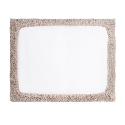 Hoeslaken boxmatras Snow taupe - 80x100 cm - Babywinkel - 8721052104530