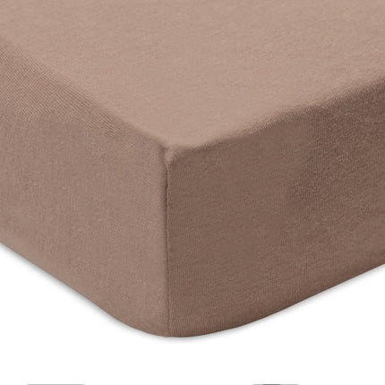 Hoeslaken Jersey 60x120cm - Milky Coffee - Babywinkel - 8717329400481