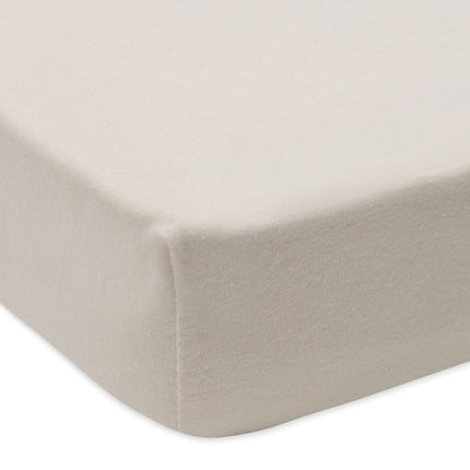 Hoeslaken Jersey 70/75x140/150cm - Oatmeal - Babywinkel - 8717329400528