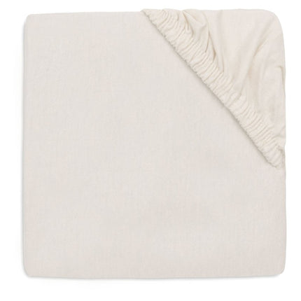 Hoeslaken Jersey 70/75x140/150cm - Oatmeal - Babywinkel - 8717329400528