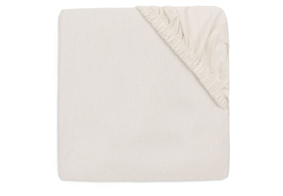 Hoeslaken Jersey 70/75x140/150cm - Oatmeal - Babywinkel - 8717329400528