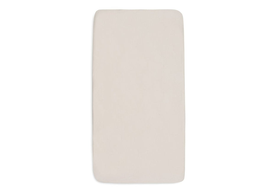 Hoeslaken Jersey 70/75x140/150cm - Oatmeal - Babywinkel - 8717329400528