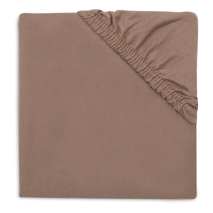 Hoeslaken Jersey Boxmatras 75x95cm - Milky Coffee - Babywinkel - 8717329400535