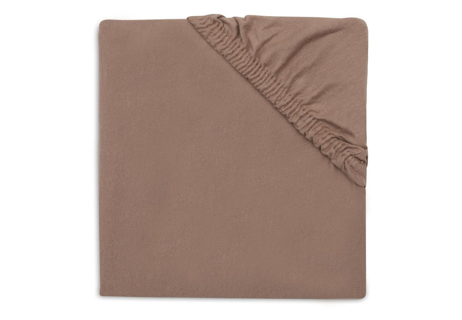 Hoeslaken Jersey Boxmatras 75x95cm - Milky Coffee - Babywinkel - 8717329400535
