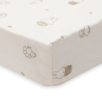 Hoeslaken - Jersey - Nijntje Family Farm 40/50x80/90 cm koop je bij Babywinkel
