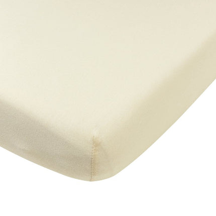 Hoeslaken wieg jersey Uni - nature - 40x80/90cm - Babywinkel - 4054703507102