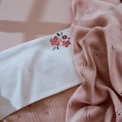 Little Dutch Hoeslaken Wieg Pure Blossom koop je bij Babywinkel