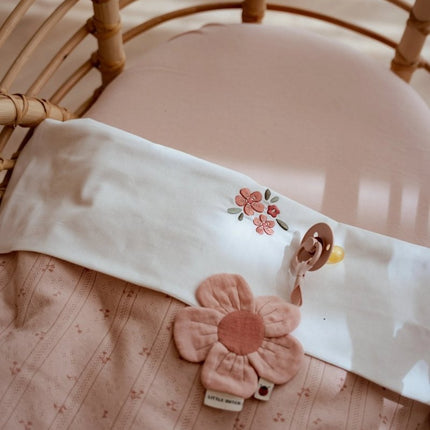 Little Dutch Hoeslaken Wieg Pure Blossom koop je bij Babywinkel