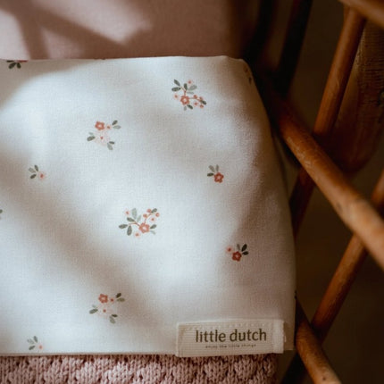 Little Dutch Hoeslaken Wieg Pure Blossom koop je bij Babywinkel
