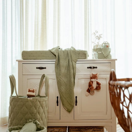 Little Dutch Hydrofiele Doek Pure Sage 120Cm koop je bij Babywinkel