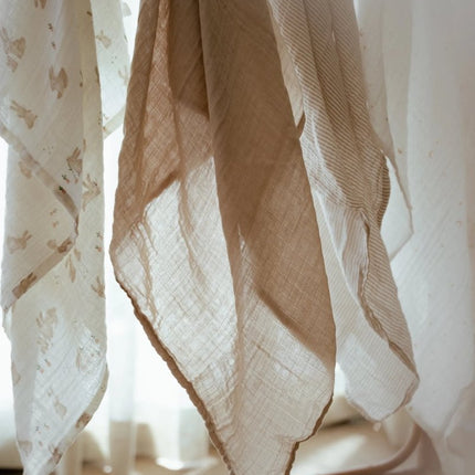 Little Dutch Hydrofiele Doek Pure Soft Beige 120Cm koop je bij Babywinkel