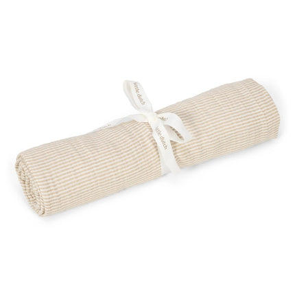 Little Dutch Hydrofiele Doek Pure Soft Beige 120Cm koop je bij Babywinkel