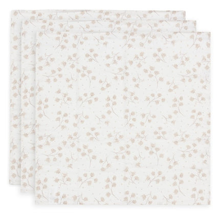 Hydrofiele Doek Small 70x70cm - Leafy Dreams - 3 Stuks - Babywinkel - 8717329400665