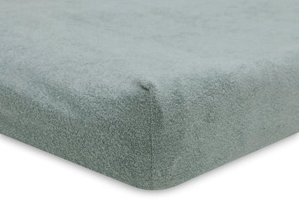 Jollein Aankleedkussenhoes Badstof 50X70Cm Sea Green 2St - Jollein - Babywinkel - 8717329387218