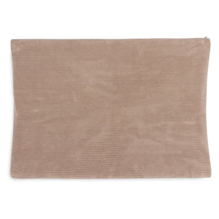 Jollein Aankleedkussenhoes Cloudy Rib/ Milky Coffee 50X70Cm - Babywinkel - 8717329400887