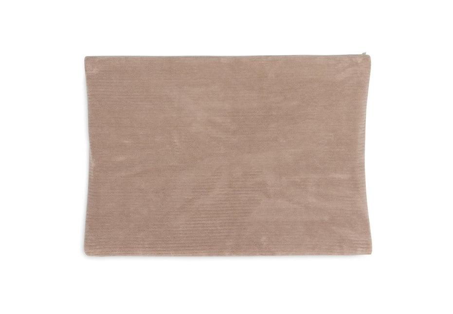 Jollein Aankleedkussenhoes Cloudy Rib/ Milky Coffee 50X70Cm - Babywinkel - 8717329400887