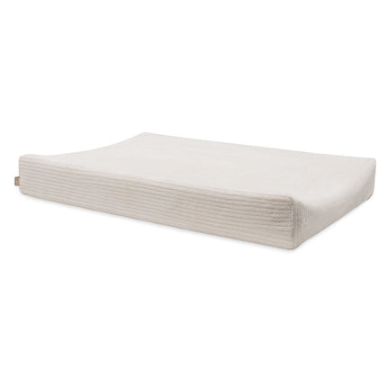 Jollein Aankleedkussenhoes Cloudy Rib/ Oatmeal 50X70Cm - Babywinkel - 8717329400870