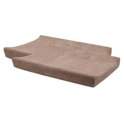 Jollein Aankleedkussenhoes Millky Coffee Badstof50X70Cm koop je bij Babywinkel