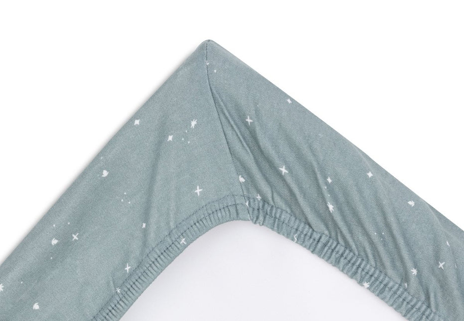 Jollein Aankleedkussenhoes Twinkling Sea Green 50X70Cm koop je bij Babywinkel
