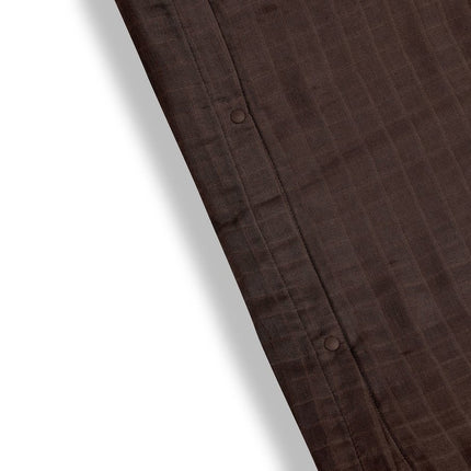 Jollein Aankleedkussenhoes Wrinkled Cotton Chestnut 50x70cm - Jollein - Babywinkel - 8717329364295