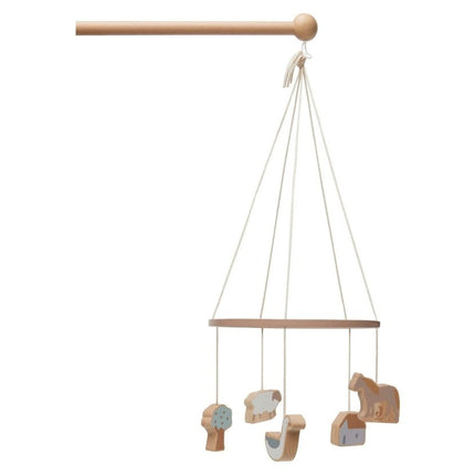 Jollein Baby Mobiel Hout Farm - Jollein - Babywinkel - 8717329373426