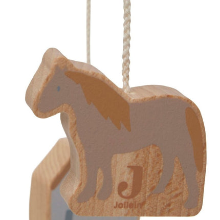 Jollein Baby Mobiel Hout Farm - Jollein - Babywinkel - 8717329373426