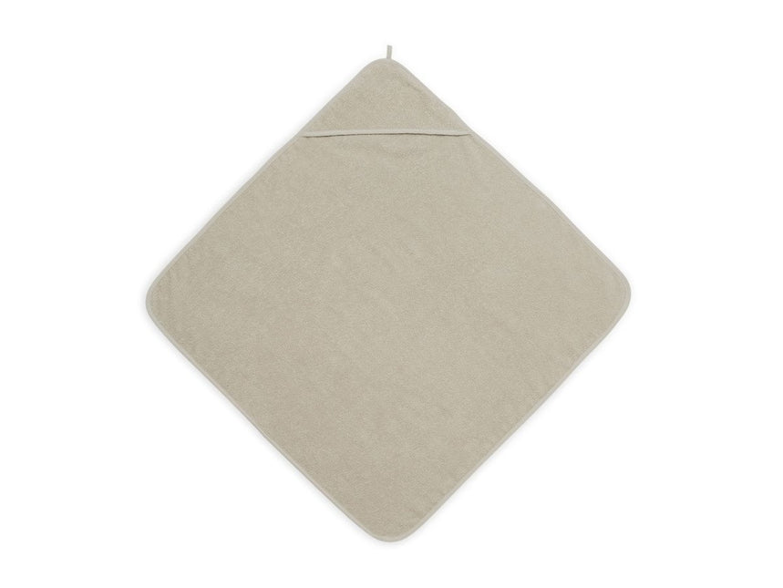 Jollein Badcape Baby Badstof Nougat 75x75cm koop je bij Babywinkel