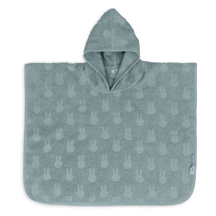 Jollein Badponcho Miffy Jacquard Sea Green - Jollein - Babywinkel - 8717329387805