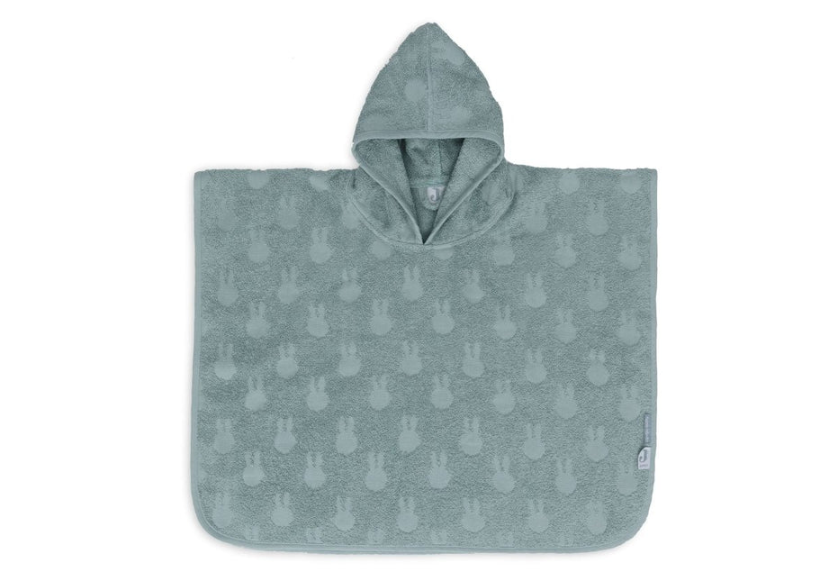 Jollein Badponcho Miffy Jacquard Sea Green - Jollein - Babywinkel - 8717329387805