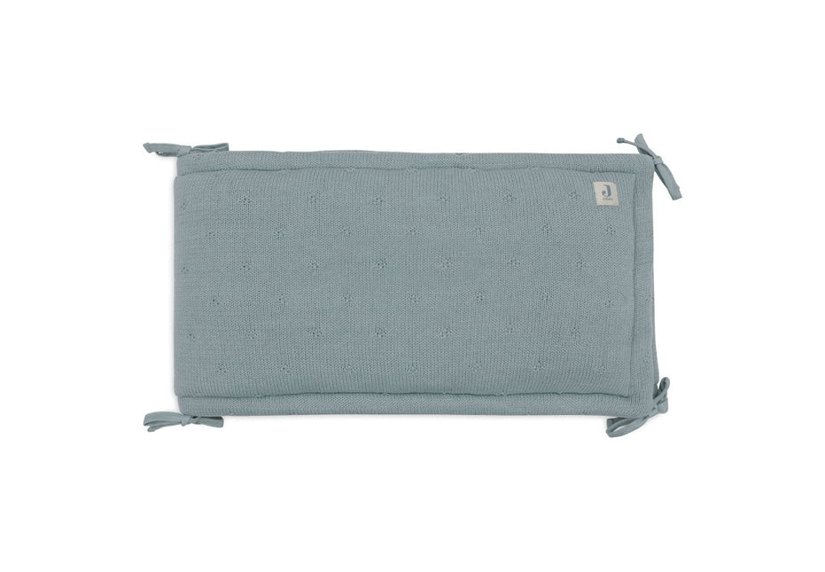 Jollein Boxbumper Cosy Knit Sea Green 180 X 30 Cm koop je bij Babywinkel